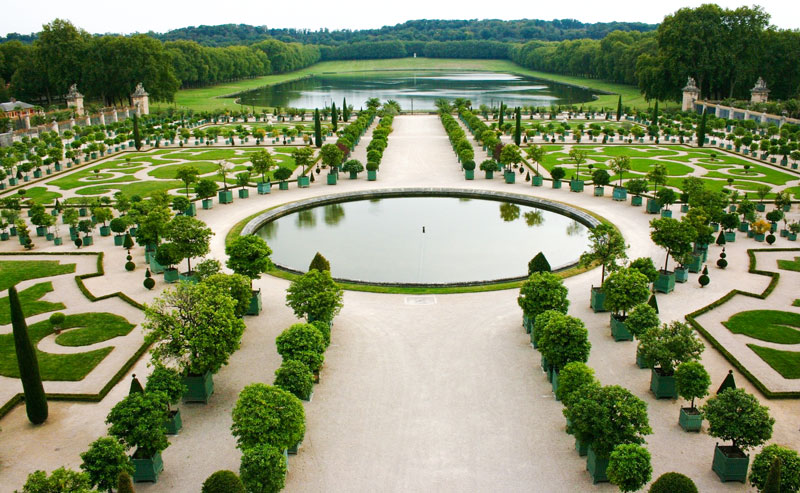 82-versaille Der Garten von Versaille